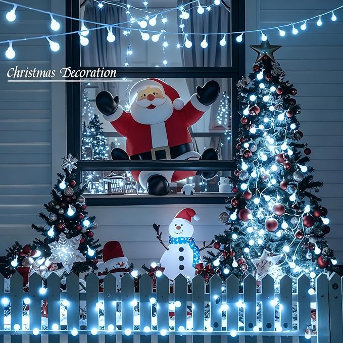 Led String Lights for Bedroom, Fairy Lights Plug in with Remote 38ft 100Led 8 Modes Timer Dimmable USB Christmas Lights for Indoor Bedroom Classroom Dorm Garden Party Wedding Xmas Decor, White