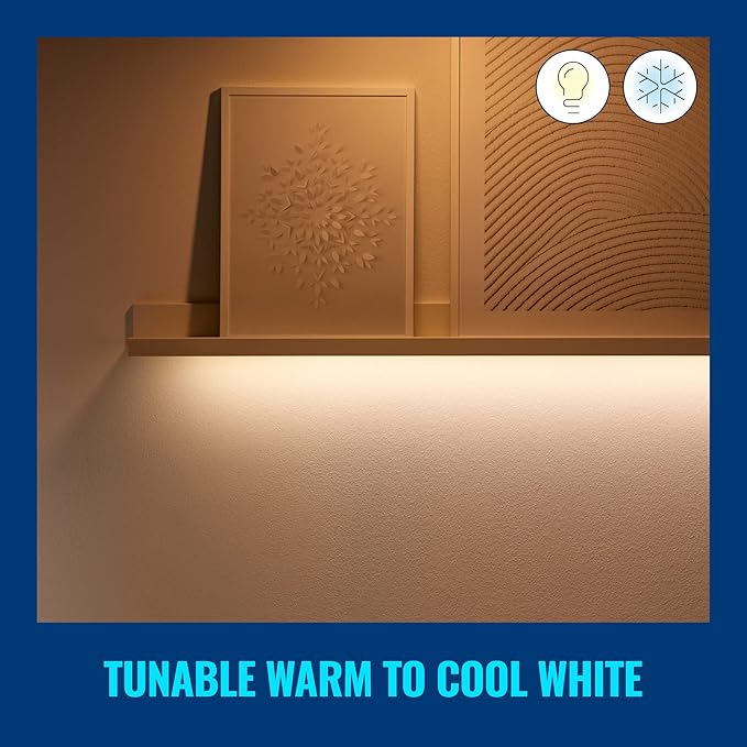 WiZ LED Strip Starter Kit (6.6') and Extension (3.3') - Smart- Full-Color- Low-Voltage Light - Connects to Your Existing Wi-Fi - Control with Voice or App - Google Home- Alexa and Siri Shortcuts