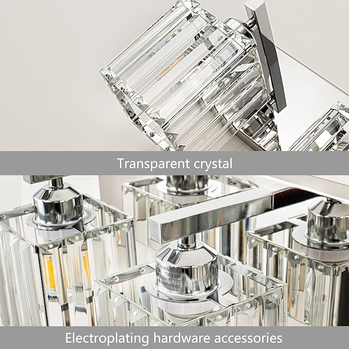 BubbleGlassBallWallSconcesBathroomLightFixturedFinish,3-LightRibbedGlobesLamps,WallMountedVanityLightFixtureforBedsideStairwayHallwayPorch