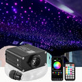 Starlight Headliner Kit Mixed 500pcs 9.8ft/3m, 16W Twinkle + Sound Activated Small Size Fiber Optic Star Lights for Car Roof Use with Bluetooth APP/Remote Control