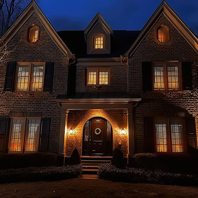 Homemory 6 Pcs Window Candles with Remote Timer Dimmer, Christmas Candles for Window Battery Operated, Ivory Flameless Taper Candle with Holders and Suctions, LED Candlesticks for Xmas Holiday Decor