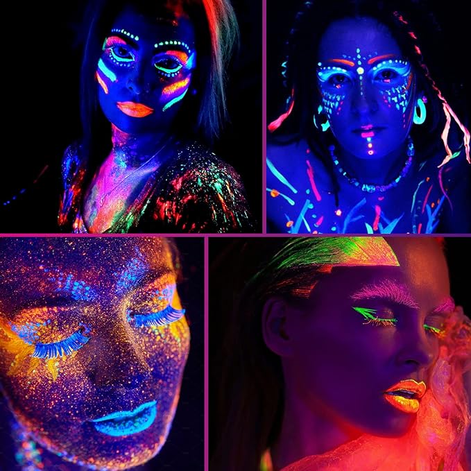 66ft/20M LED Black Light Strip Kit, 1200 Units Lamp Beads, 385nm-400nm, 12V Flexible Blacklight Fixtures, 20M LED Ribbon, Non-Waterproof for Indoor, Birthday, Dark Party, Halloween, Christmas