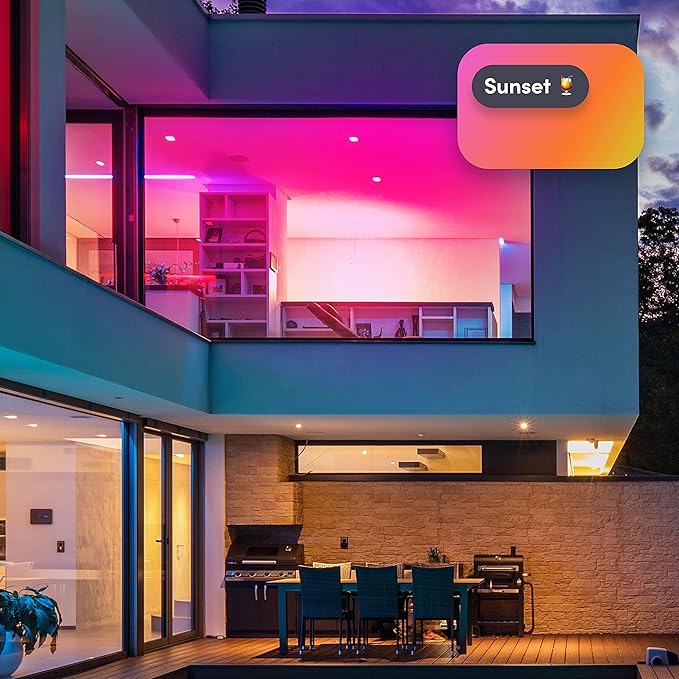 LIFX Color BR30 Smart LED Flood Light Bulb, 1100 Lumens, Dimmable, 2.4GHz Wi-Fi, Billions of Colors and Whites, Compatible with Alexa, Hey Google, HomeKit and Siri, HB2LHB30E26US, 2-Pack