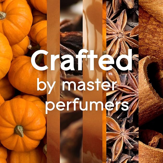Glade Automatic Spray Refill and Holder Kit, Air Freshener for Home and Bathroom, Golden Pumpkin & Spice, 6.2 Oz