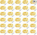 Minetom 30 Pack Fairy Lights Battery Operated String Lights 8 Modes, 7ft 20LED Warm White Waterproof Silver Wire Twinkle Lights, Firefly Starry Moon Lights for Mason Jars DIY Christmas Wedding Party