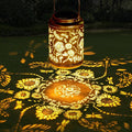Birthday Gifts for Women Dragonfly Solar Lanterns Outdoor Waterproof, Hanging Metal Solar Lights Outdoor Decor for Party/Patio/Yard/Garden/Indoor