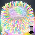 LAMPHOME 33ft 100 LED Easter String Lights Plug in, Pastel Twinkle Fairy Lights with 16 Modes, Warm & Multicolor Colored Easter Outdoor Indoor Decorations for Spring Xmas Wedding Party