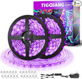 Black Light Strip, 20M/66ft Flexible LED Light Strip Kit, 1200 Lamp Beads, 12V Black Light, Non-Waterproof for Indoor Fluorescent Dance Party, Stage, Birthday, Weeding Dark Party