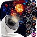 Luxury Galaxy Projector Gift Set – 360° Rotating HD Nebula, 13 Cosmic Discs, Adjustable Brightness & Speed, Auto-Off Timer (1/2H), Perfect for Kids & Adults