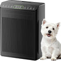 Air Purifiers for Home Large Room, Air Purifier up to 2200sq.ft, PM2.5 Air Quality Display, Sleep Mode with Fragrance for Smoke Dust Odors, ET066, Black, 1Pack+3Modes