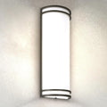 ASD 18 Inch LED Outdoor Sconce Lights - 20W 120-277V 3000K 4000K 5000K Black Exterior Lighting Fixtures, Dimmable Exterior Lights for House, Modern Patio Wall Light Fixture ETL