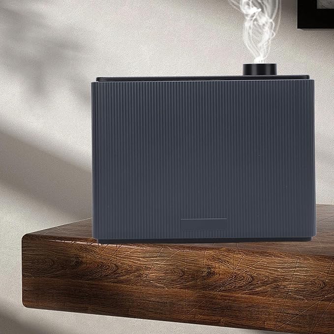 15W 1000ml Smart Essential Oil Diffuser, Automatic Fragrance Diffuser with Fan, APP Control, WiFi, Bluetooth & Timer Function for Home, Office, Bedroom (US Plug)