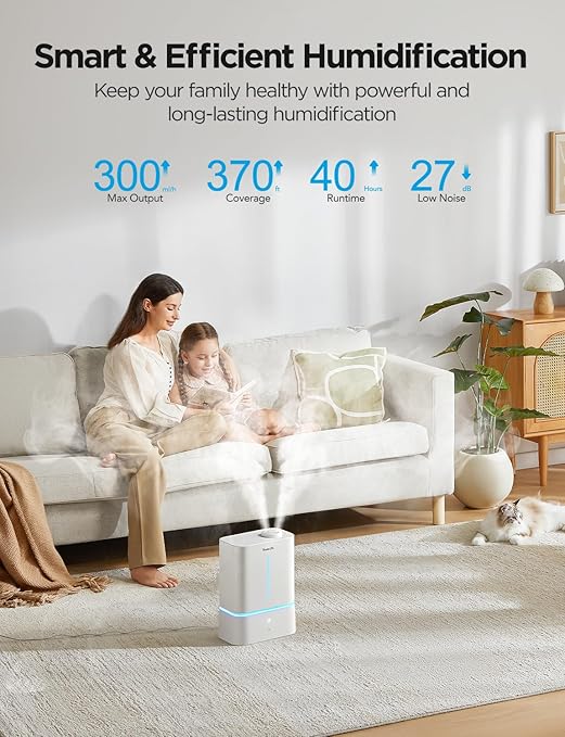 GoveeLife Smart Humidifier 4.5L for Bedroom Large Room & Smart Pool Thermometer