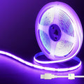 5V USB COB LED Strip Lights,6.56FT/2M,Purple,320LEDs/M,8mm Width,Not Waterproof IP20,1M USB Cable,Flexible LED Tape Light for DIY Home Indoor Decoration