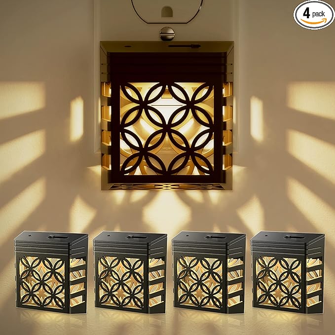 DORESshop Plug in Night Light [4 Pack], Night Lights Plug Into Wall, Dusk to Dawn Sensor, Adjustable Brightness, Decorative Nightlight for Bathroom, Hallway, Stairway, Soft White