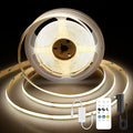 AUZIWECOB LED Strip Lights 9.84ft, Natural White 4000K LED Light Strip, DC24V Tape Light, CRI93+, Bluetooth App Control, Dimmable LED Strips for Bedroom,Cabinet,Living Room.