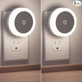 Night Lights Plug-in [2Pack], LED Night Light with Sensor for Kids, Baby, Bathroom, Stair, Hallway - Cool White