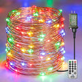 Plug-in Fairy Lights, 66 Ft 200 LED String Light with Remote, 8 Modes, Timer and Dimming Twinkle Lights for Indoor, Bedroom, Party, Decoration, Holiday, Multi-Colored