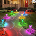 Solar Lights Outdoor, 8 Pack Mushroom Lights Outside Waterproof, Solar Powered LED Lighting for Garden, Yard, Landscape, Path, Pathway, Lawn, Walkway, Driveway, Backyard Decor (Color Changing)
