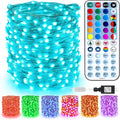 Brizled Color Changing Fairy Lights, 66ft 200 LED Easter Fairy Lights with Remote, Pastel Twinkle Light Dimmable Christmas Light Rainbow Xmas Lighting for Xmas Easter Halloween Party Wedding Tree Home