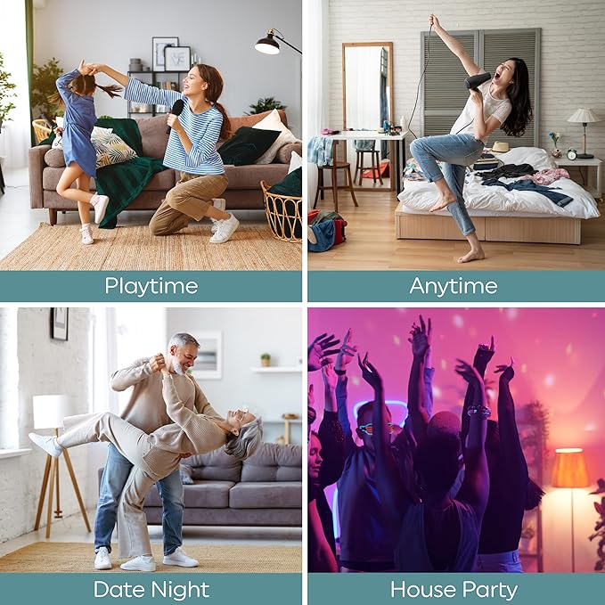 GE LED+ A21 LED Light Bulb, Indoor Color Changing Wireless Blutooth Speaker Light with Remote, 9W, Multicolor and Soft White (1 Pack)