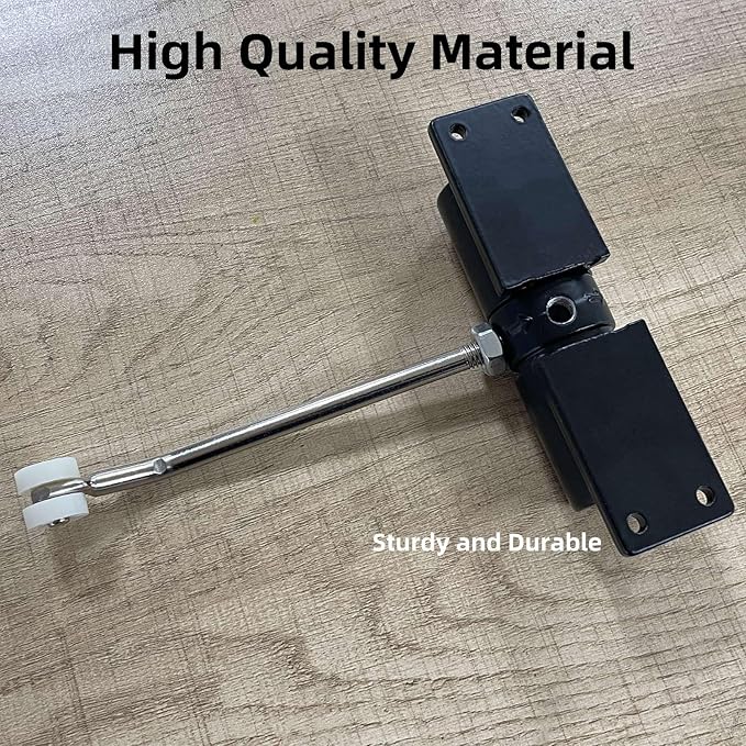 Automatic Door Closer,Adjustable Safety Spring Self-Closing Mechanism for Interior,Bedroom Doors (Black)