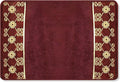 Zahari Home Elegant Rose Classic Bathroom Rug Modern Bath Rug Luxury Contemporary Decor Beautiful Shower Mat Unique Design Stylish Bathroom Runner Rug Bath Shower Tub Décor
