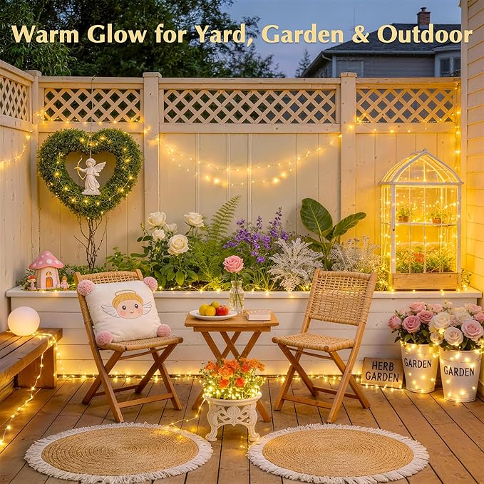 JMEXSUSS Twinkle Fairy Lights, 66 ft 200 LED USB Plug in String Lights with Remote & Timer, 8 Modes for Bedroom Indoor DIY Birthday Party Wedding Holiday Classroom Christmas Garden Decorations