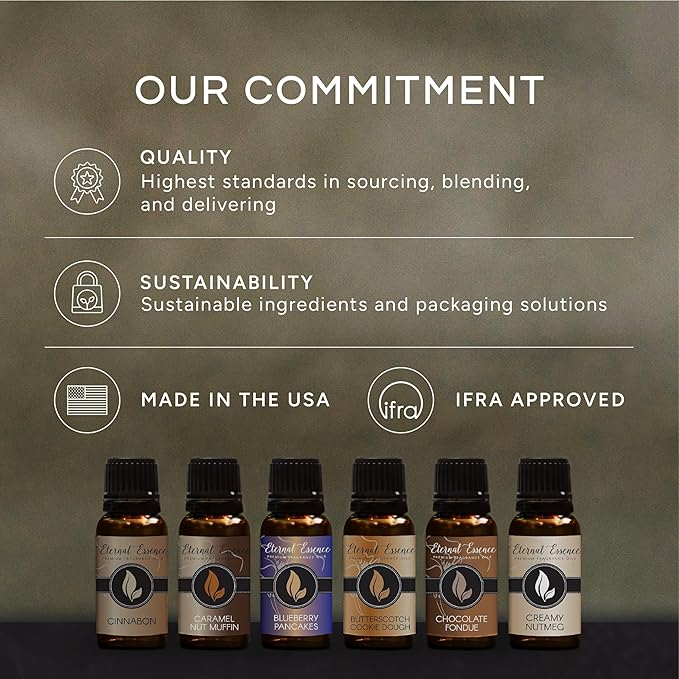 Eternal Essence Oils Snickerdoodle 30ml Premium Fragrance Oil - for Candle, Soap Making, Aromatherapy, Diffusers, Home Care, & Humidifiers