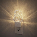 JandCase Castle Kids Night Light, 10 Color Changing, Dusk to Dawn Sensor, Acrylic RGB Nightlight for Kids Girls Bedroom, Gifts for Girls