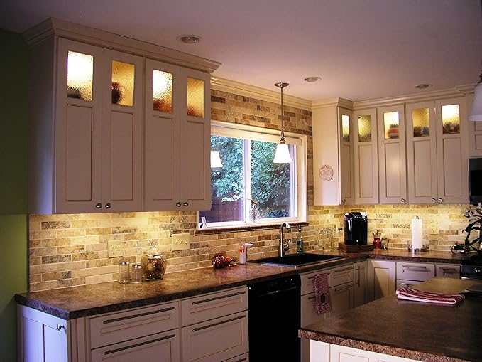 Inspired LED Cut and Connect Series Kit: Super Bright Warm White 12M/ 39.5 Ft Kit | Kitchen Remodel | Lights | Hobby Light | Kitchen Lighting 3000 K Dimmable